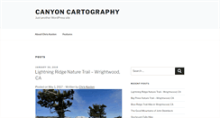 Desktop Screenshot of canyoncartography.com